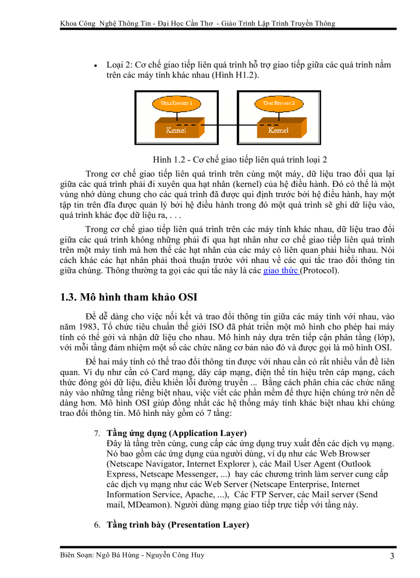 image for page Giáo Trình Lập Trình Truyền Thông