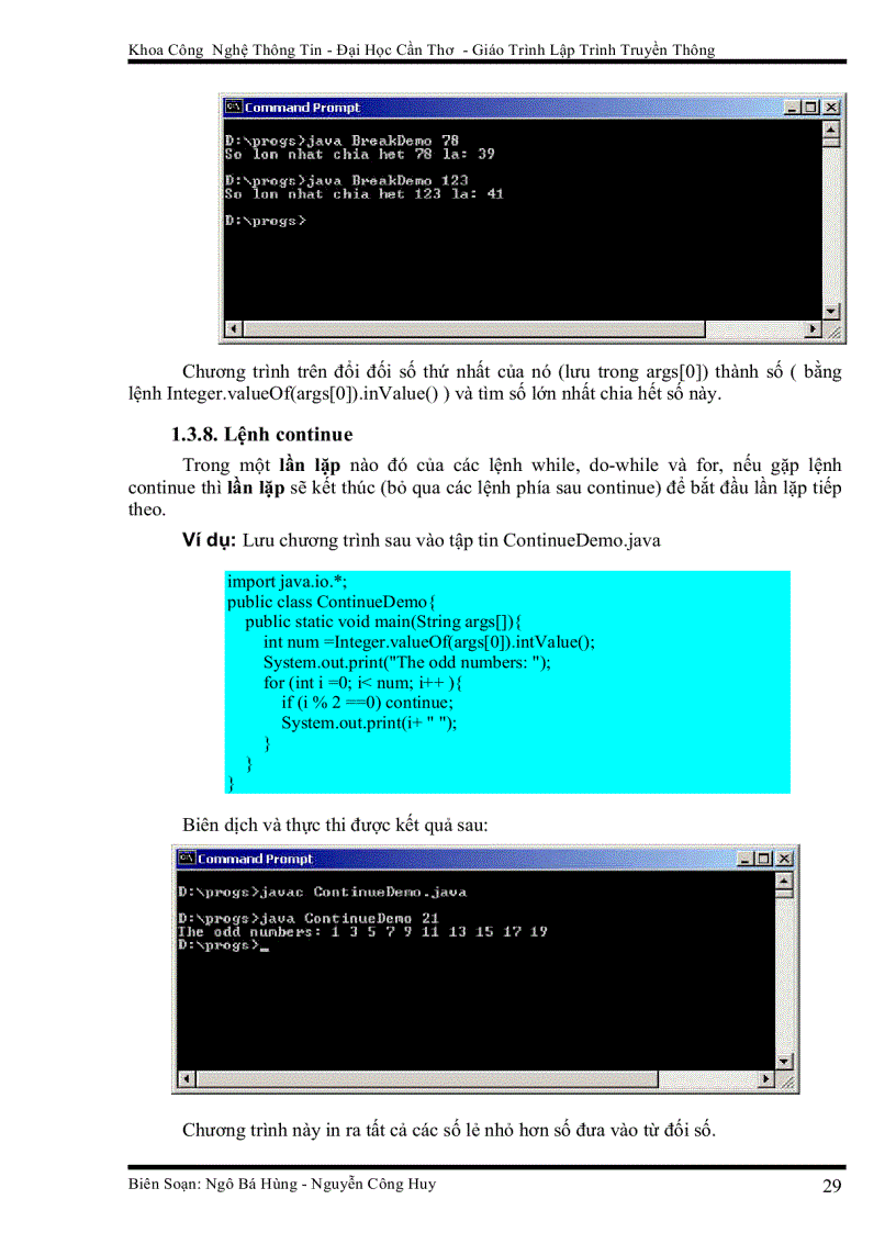 image for page Giáo Trình Lập Trình Truyền Thông