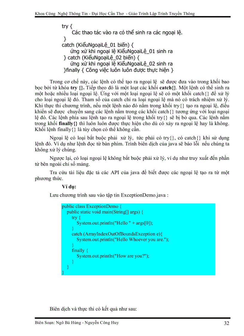 image for page Giáo Trình Lập Trình Truyền Thông