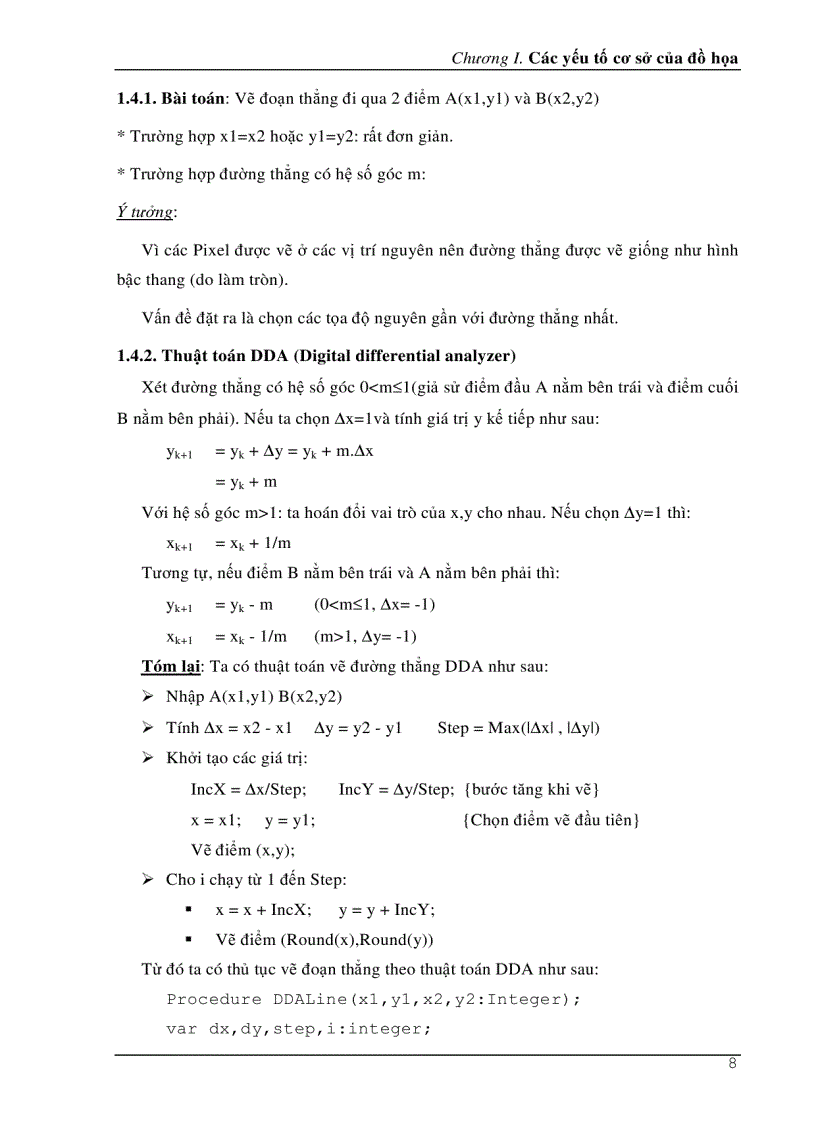 image for page Giáo Trình Lý Thuyết Đồ Họa