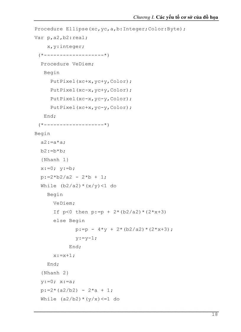 image for page Giáo Trình Lý Thuyết Đồ Họa