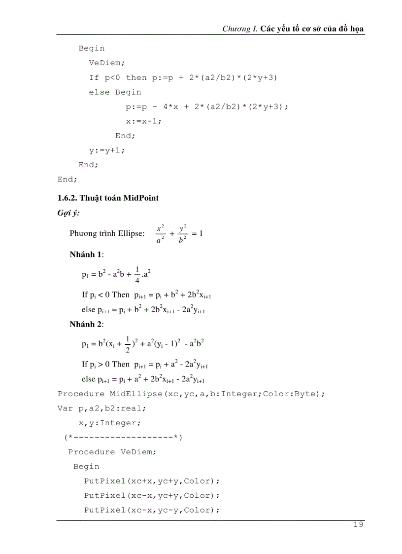image for page Giáo Trình Lý Thuyết Đồ Họa