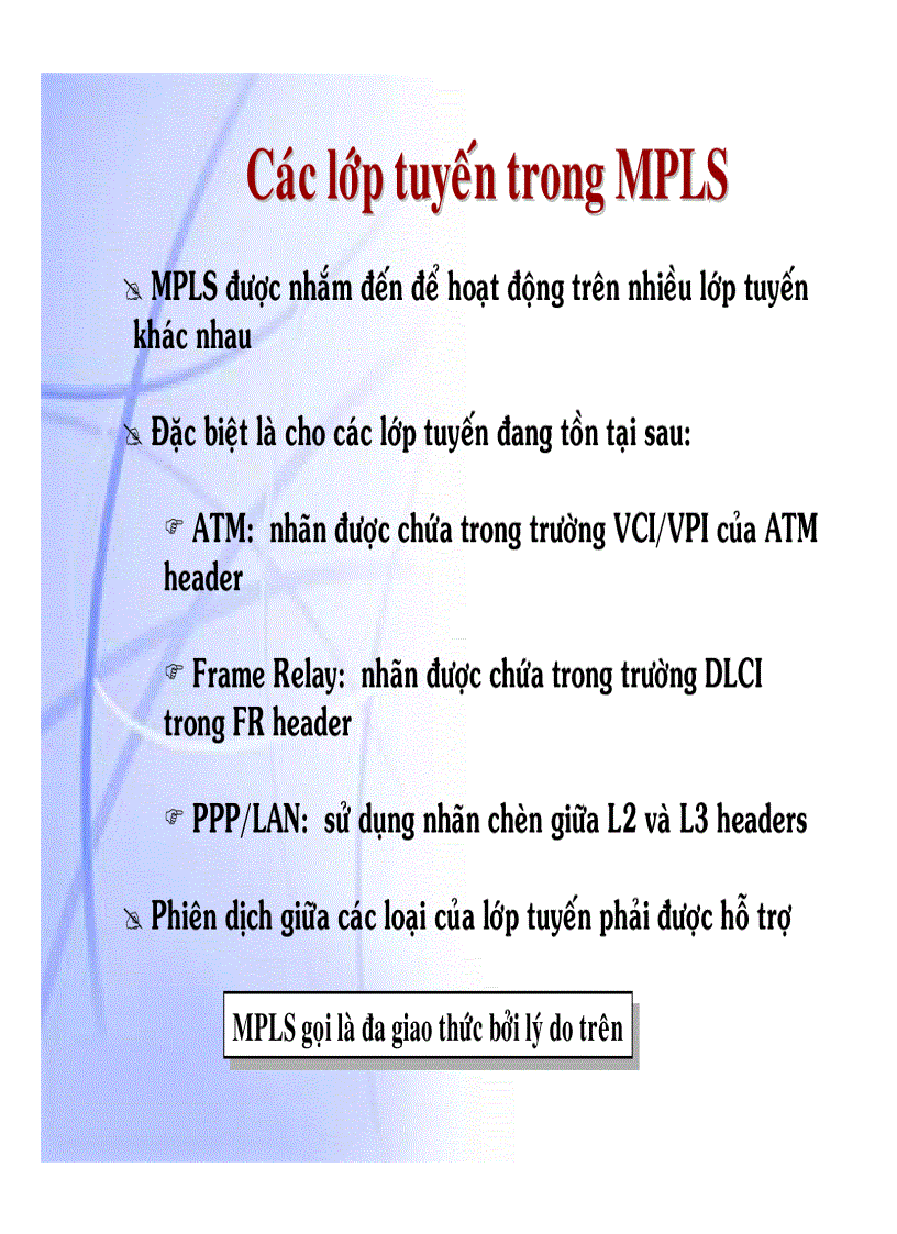 image for page Giáo trình mạng MPLS