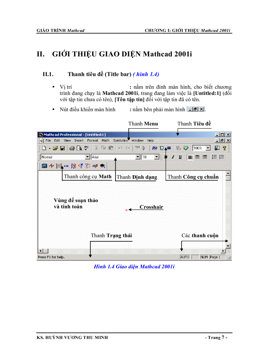 image for page Giáo trình MathCad