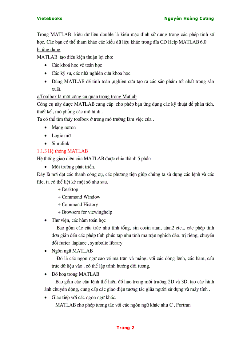 image for page Giáo Trình Mathlab 6 5