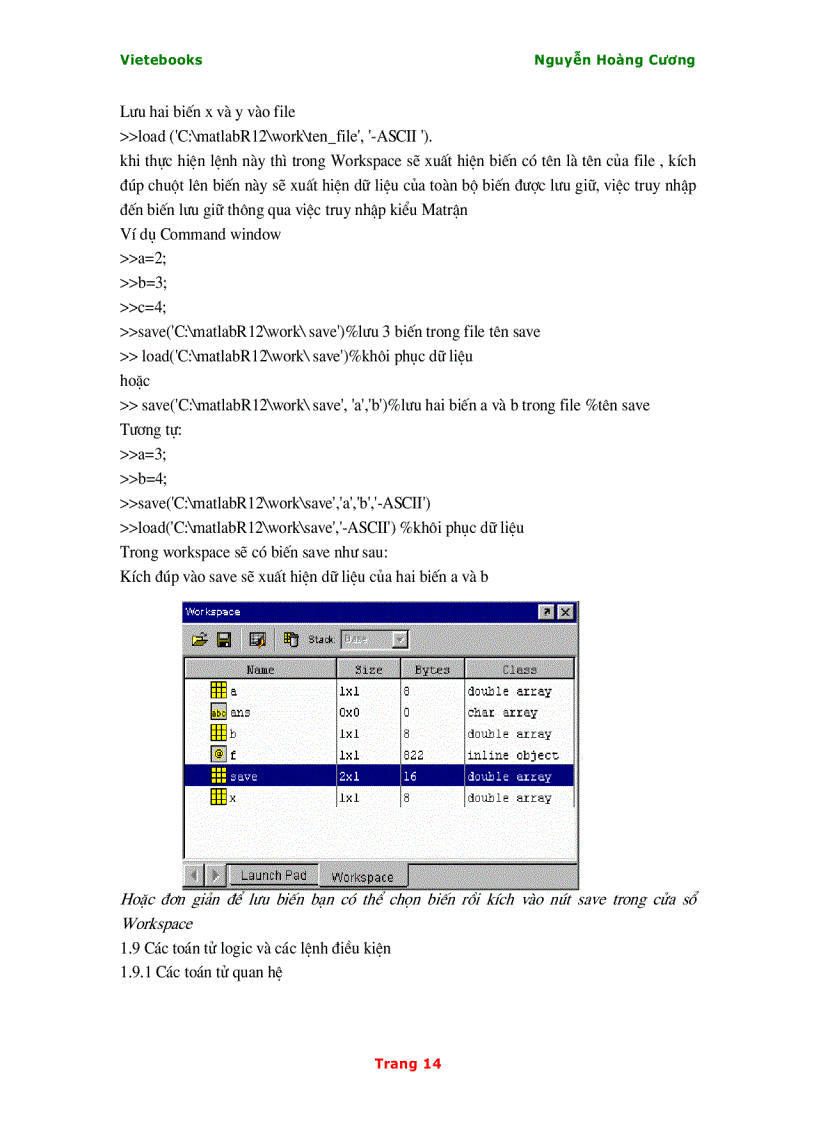 image for page Giáo Trình Mathlab 6 5