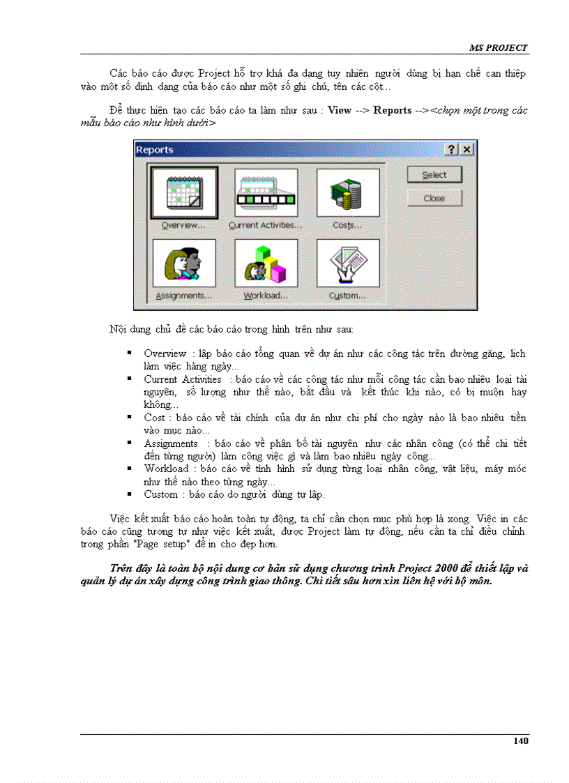 image for page Giáo Trình Microsoft project