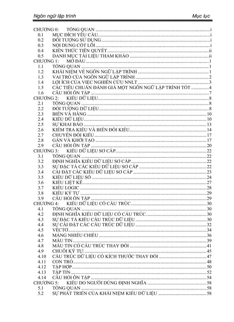 image for page Giáo Trình Ngôn Ngữ Lập Trình
