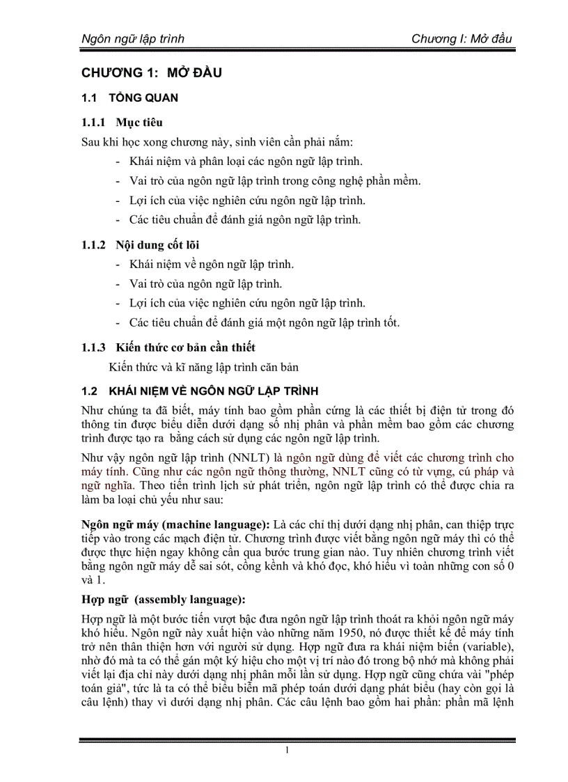 image for page Giáo Trình Ngôn Ngữ Lập Trình