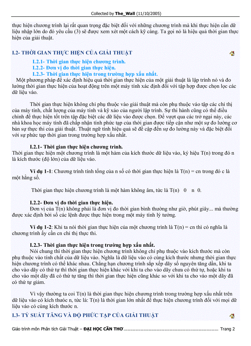 image for page Giáo Trình Phân Tích Giải Thuật