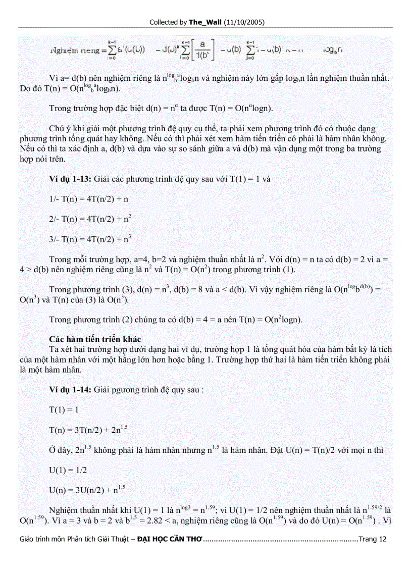 image for page Giáo Trình Phân Tích Giải Thuật