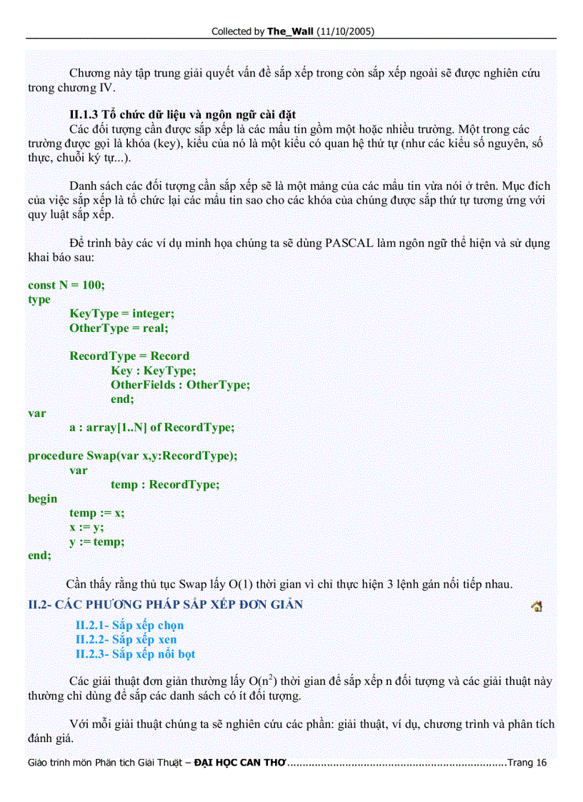 image for page Giáo Trình Phân Tích Giải Thuật