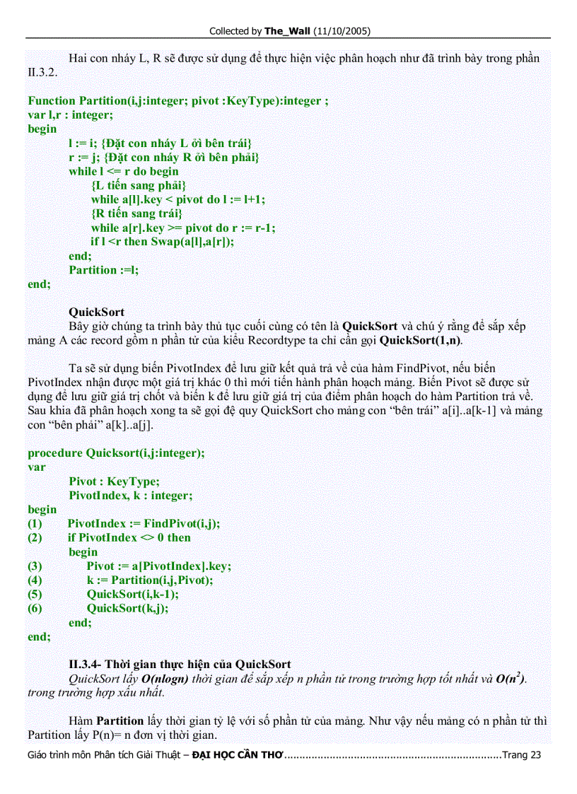 image for page Giáo Trình Phân Tích Giải Thuật