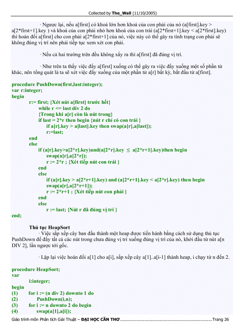 image for page Giáo Trình Phân Tích Giải Thuật