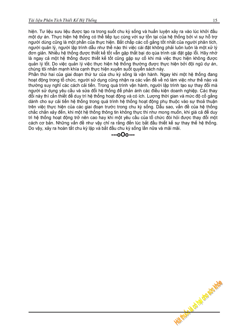 image for page Giáo Trình Phân Tích Và Thiết Kế Hệ Thông PDF