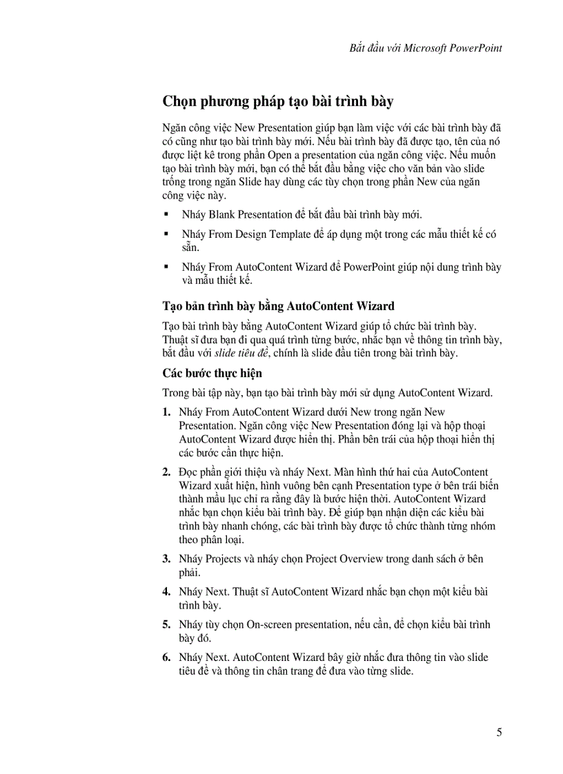 image for page Giáo Trình Powerpoint 2003