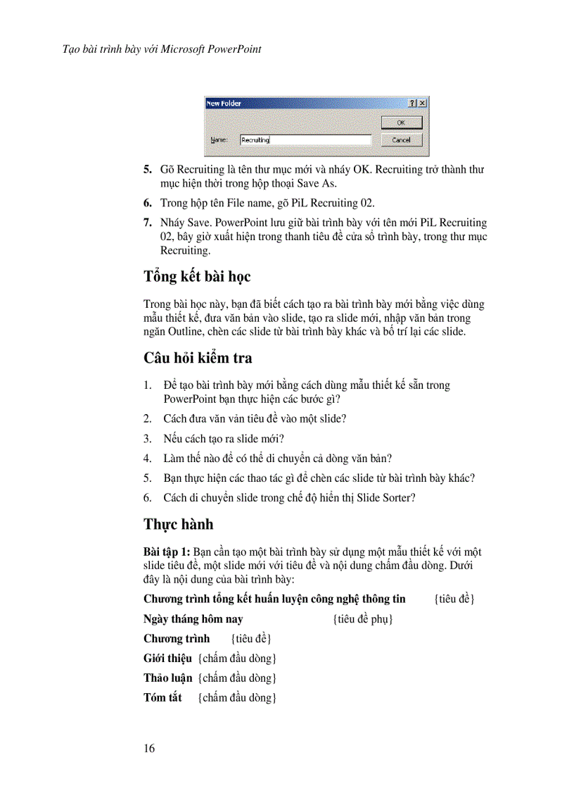image for page Giáo Trình Powerpoint 2003