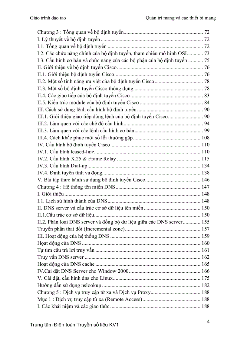 image for page Giáo Trình Quản Trị Mạng