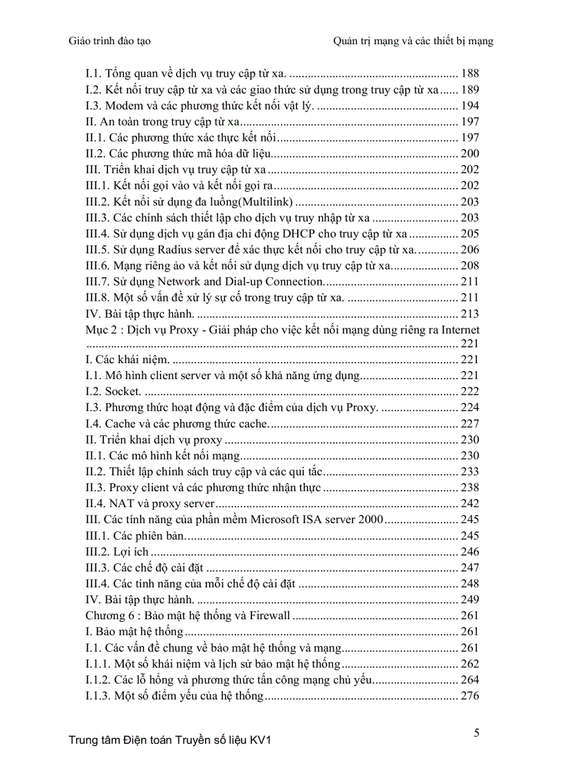 image for page Giáo Trình Quản Trị Mạng