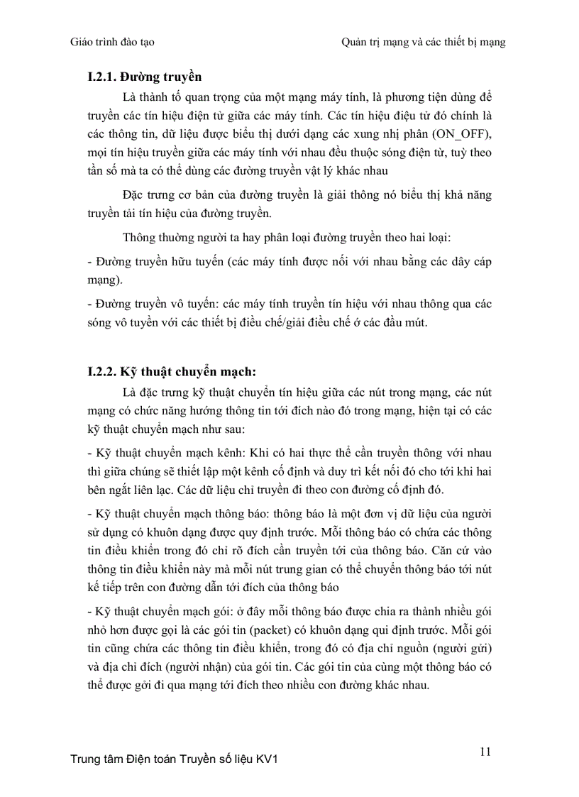 image for page Giáo Trình Quản Trị Mạng