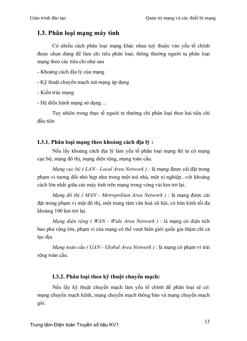 image for page Giáo Trình Quản Trị Mạng