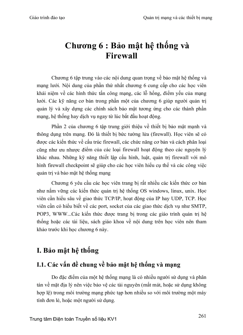 image for page Giáo Trình Quản Trị Mạng