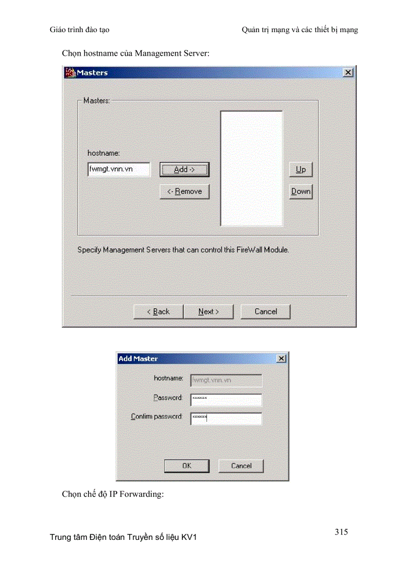 image for page Giáo Trình Quản Trị Mạng