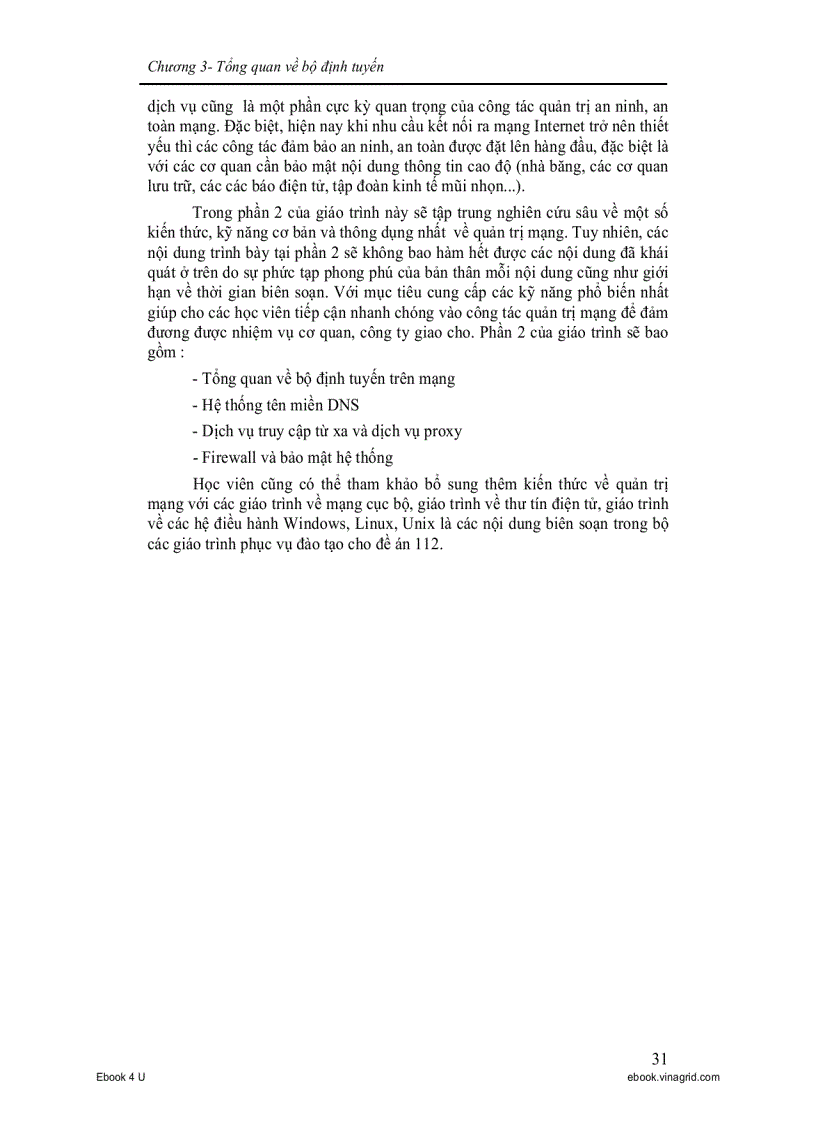 image for page Giáo trình quản trị và thiết bị mạng