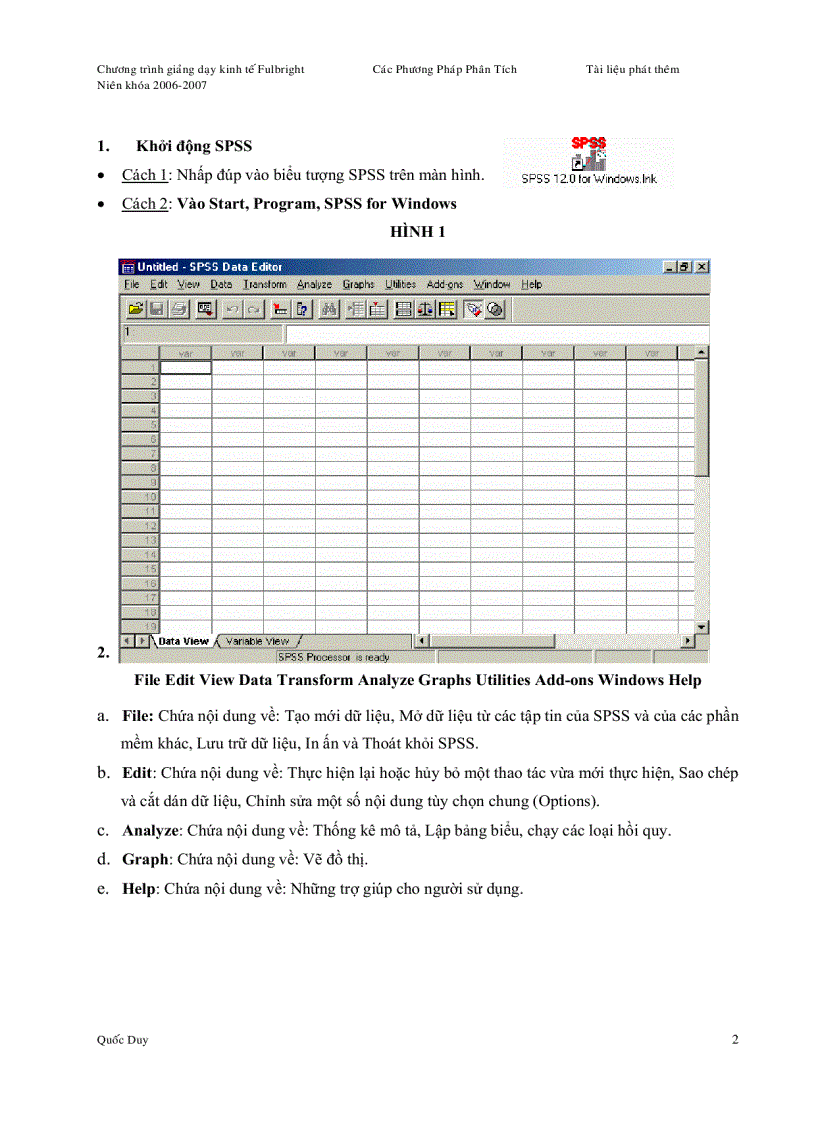 image for page Giáo Trình SPSS Toàn Tập