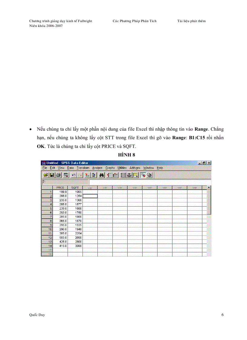 image for page Giáo Trình SPSS Toàn Tập