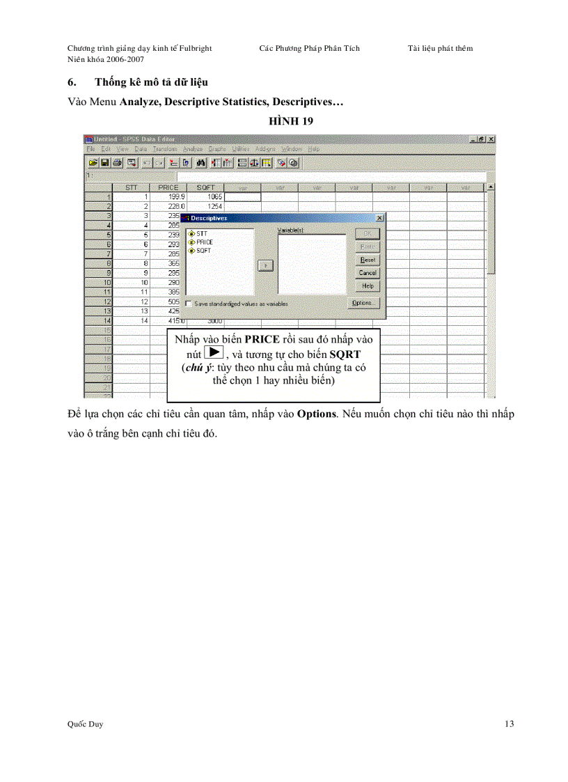 image for page Giáo Trình SPSS Toàn Tập
