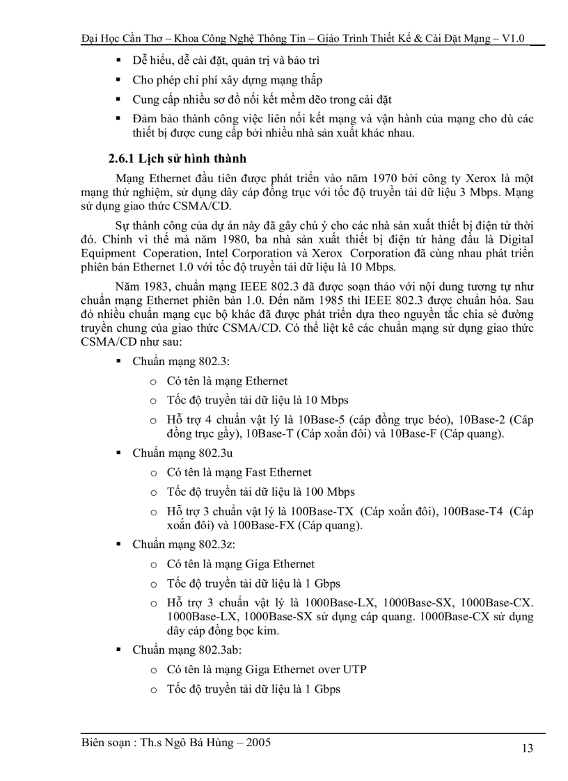 image for page Giáo trình thiết kế cài đặt mạng V1 0