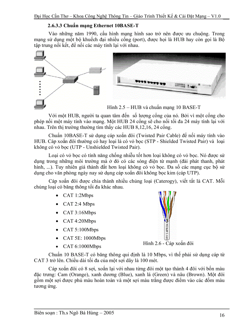 image for page Giáo trình thiết kế cài đặt mạng V1 0