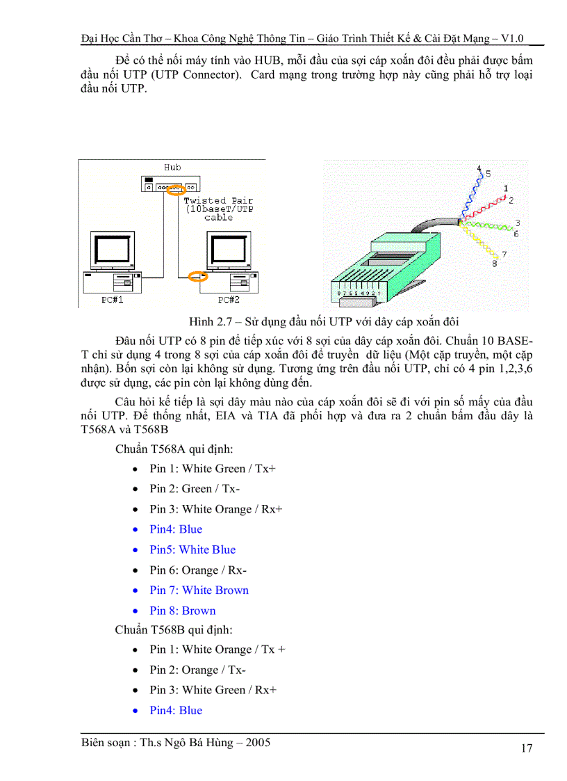 image for page Giáo trình thiết kế cài đặt mạng V1 0