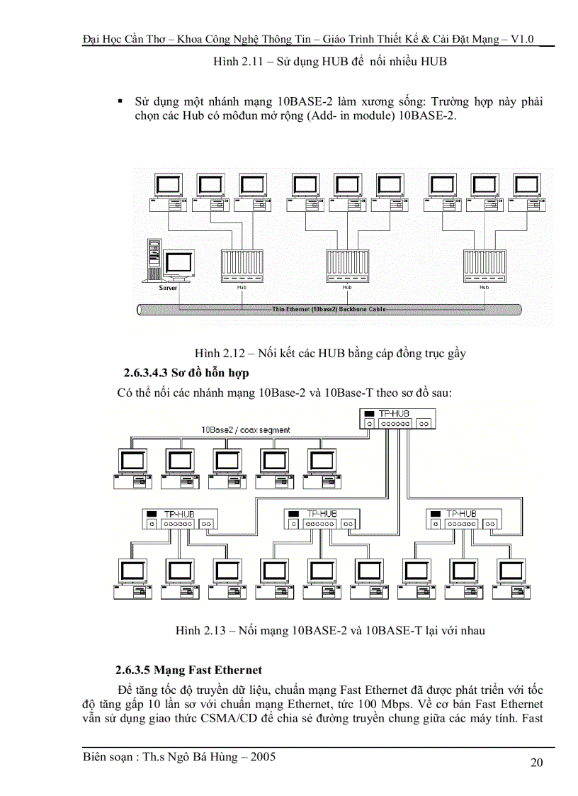 image for page Giáo trình thiết kế cài đặt mạng V1 0