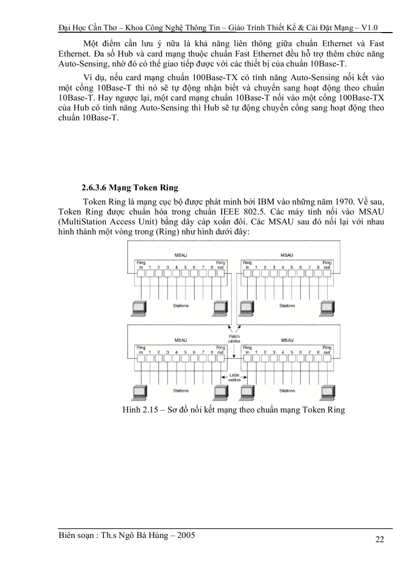 image for page Giáo trình thiết kế cài đặt mạng V1 0