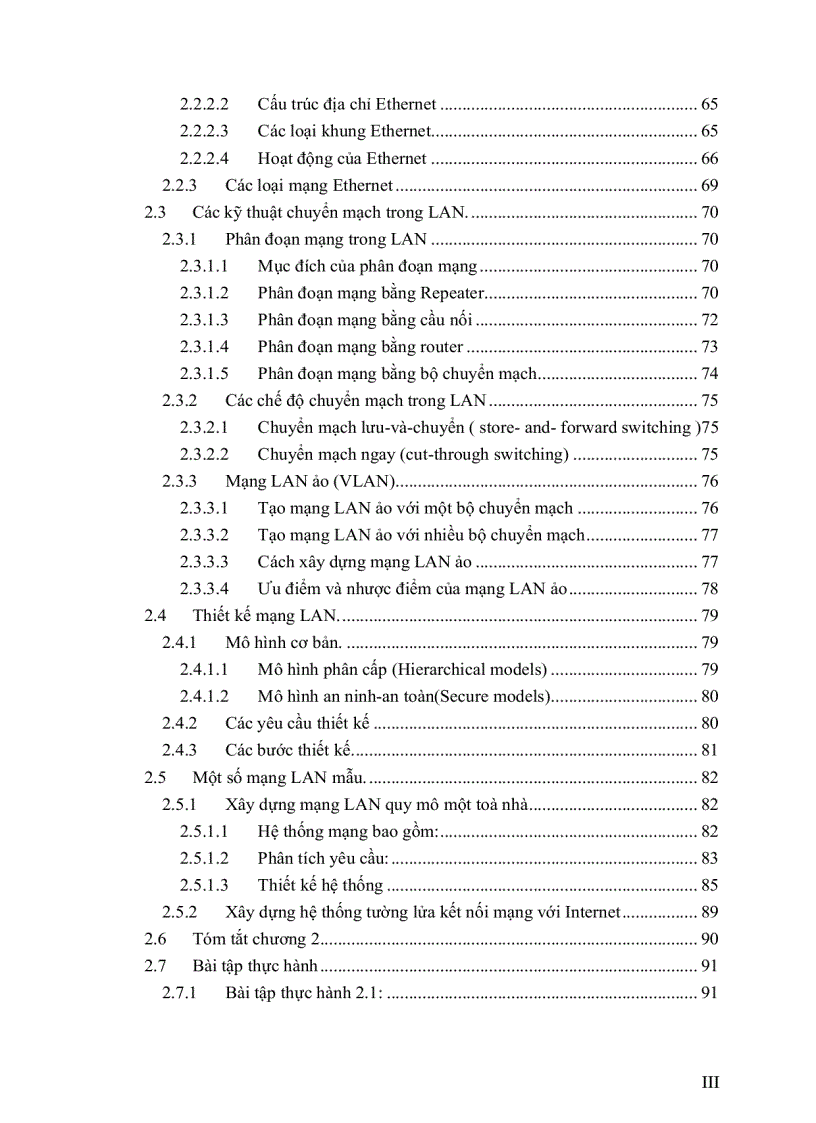 image for page Giáo trình thiết kế xây dựng mạng Lan và Wan