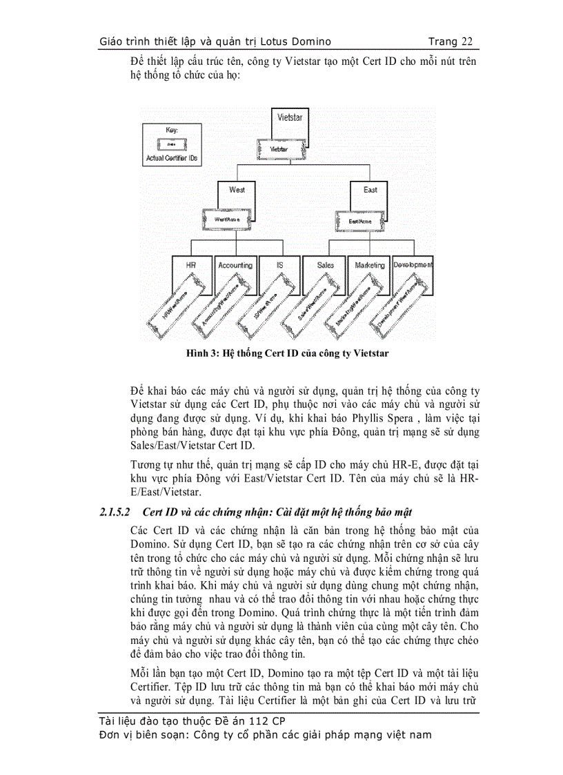 image for page Giáo trình thiết lập và quản trị Lotus Domino