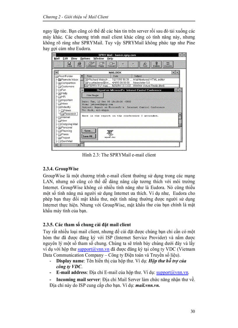 image for page Giáo trình thư điện tử