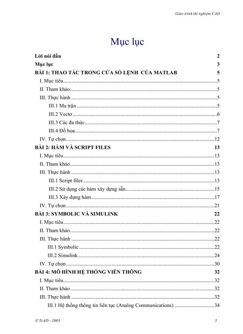 image for page Giáo trình thực hành CAD