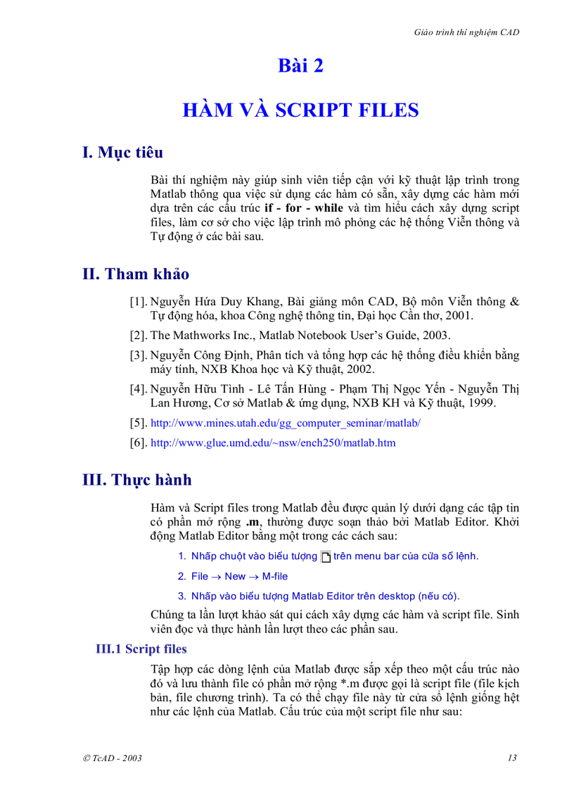 image for page Giáo trình thực hành CAD