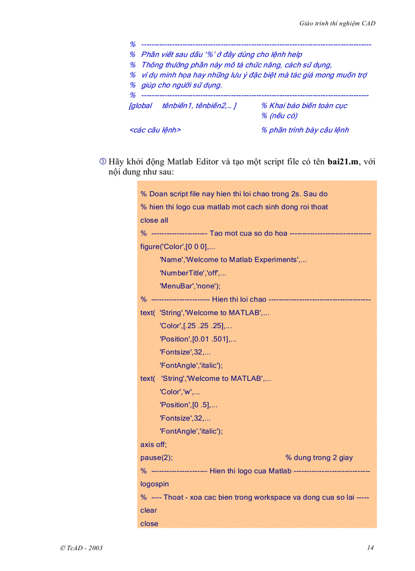 image for page Giáo trình thực hành CAD