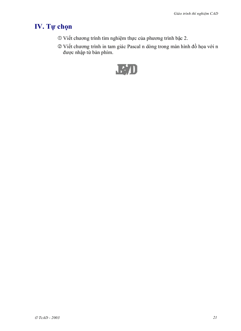 image for page Giáo trình thực hành CAD