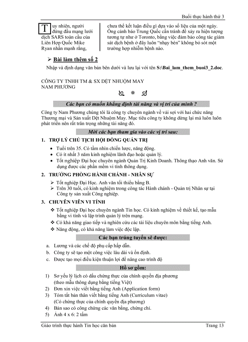 image for page Giáo trình thực hành tin học căn bản