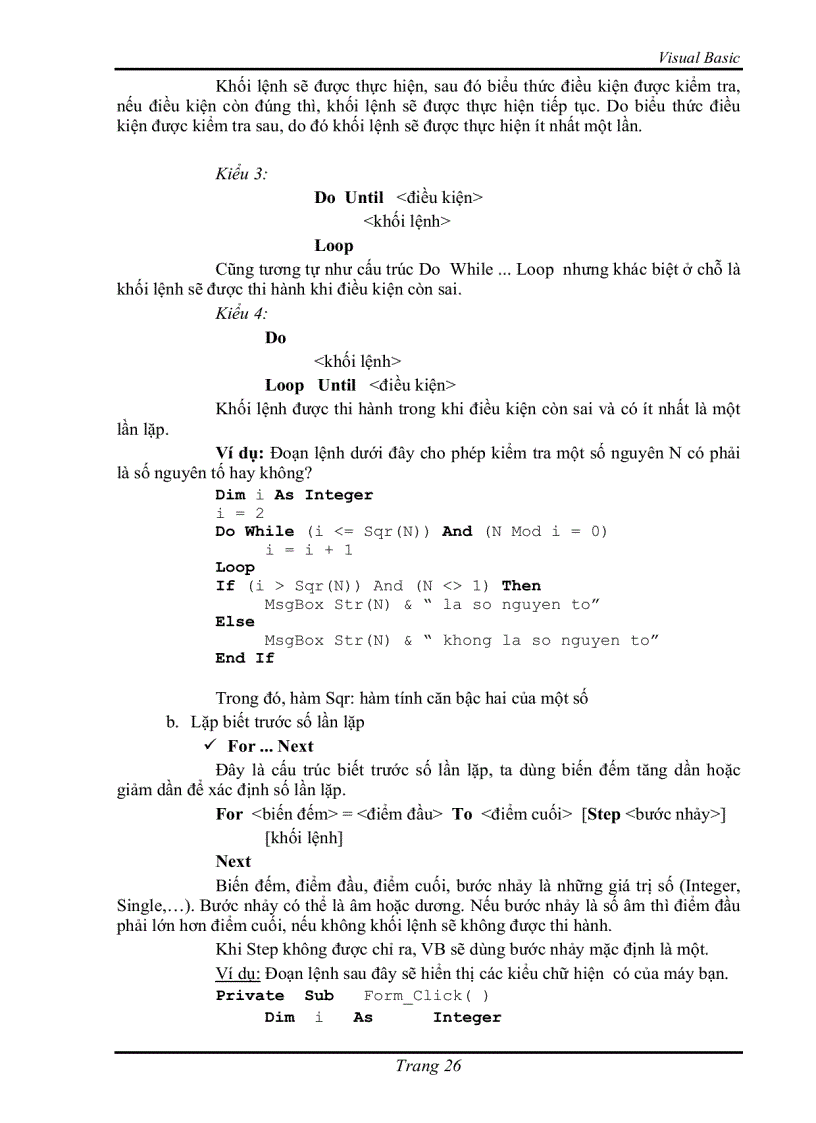 image for page Giáo Trình Visual basic