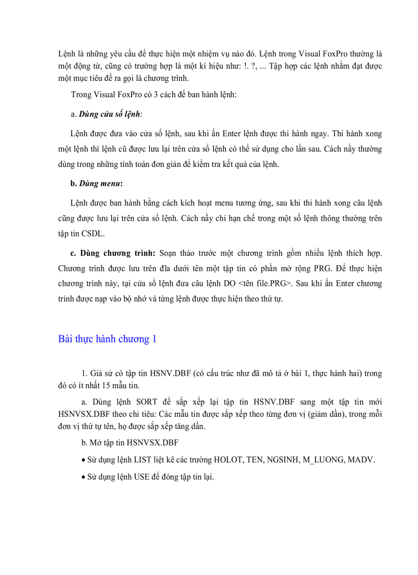 image for page Giáo Trình Visual Foxpro