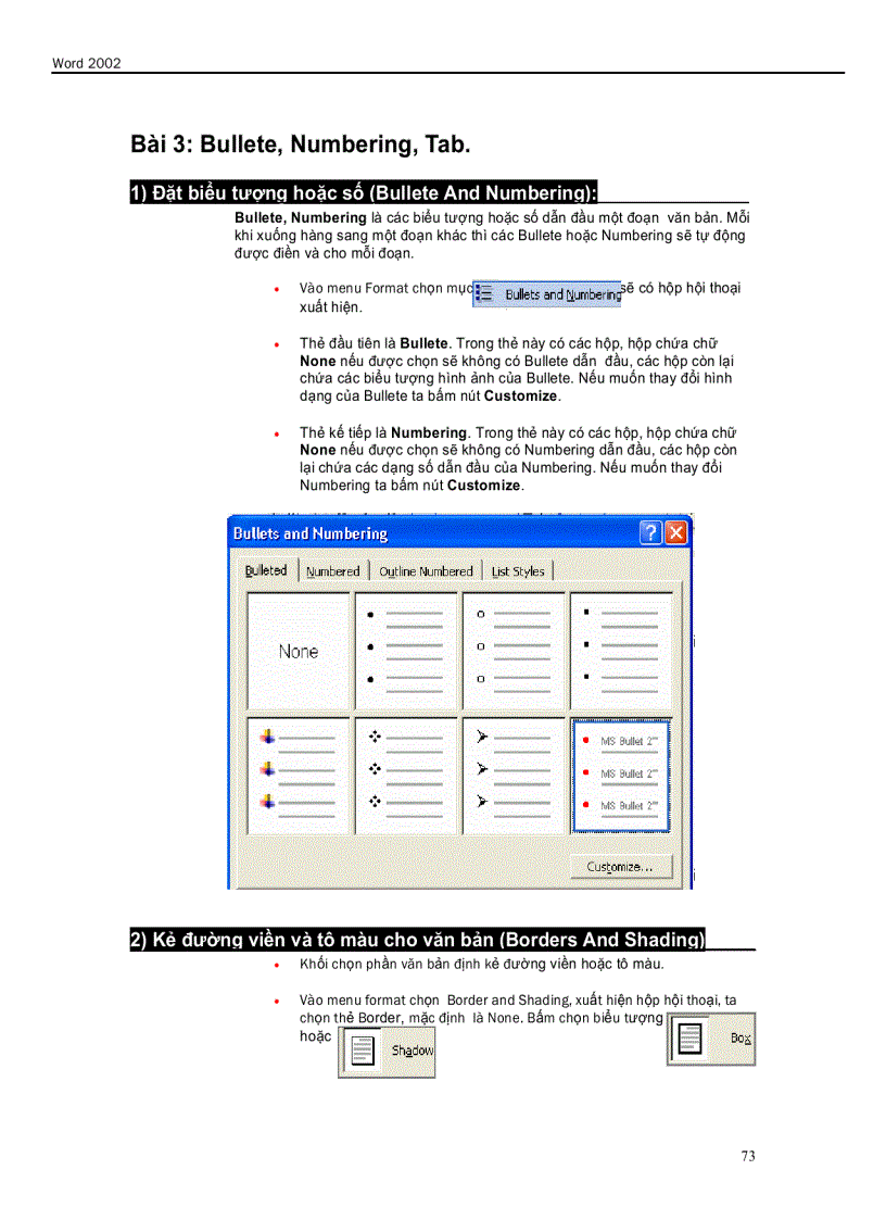 image for page Giáo Trình Word 2002