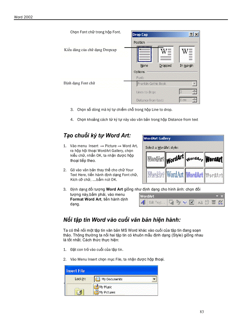 image for page Giáo Trình Word 2002