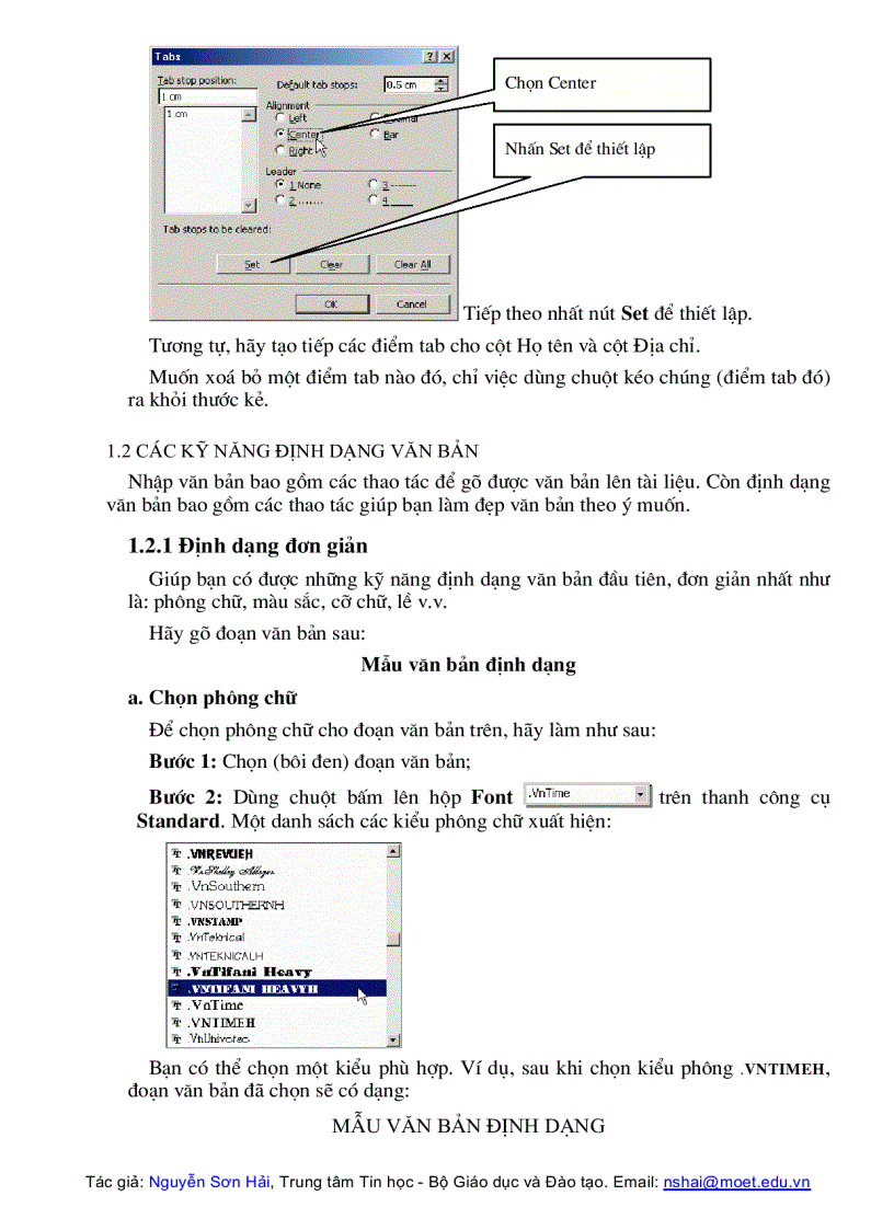 image for page Giáo Trình Word 2003