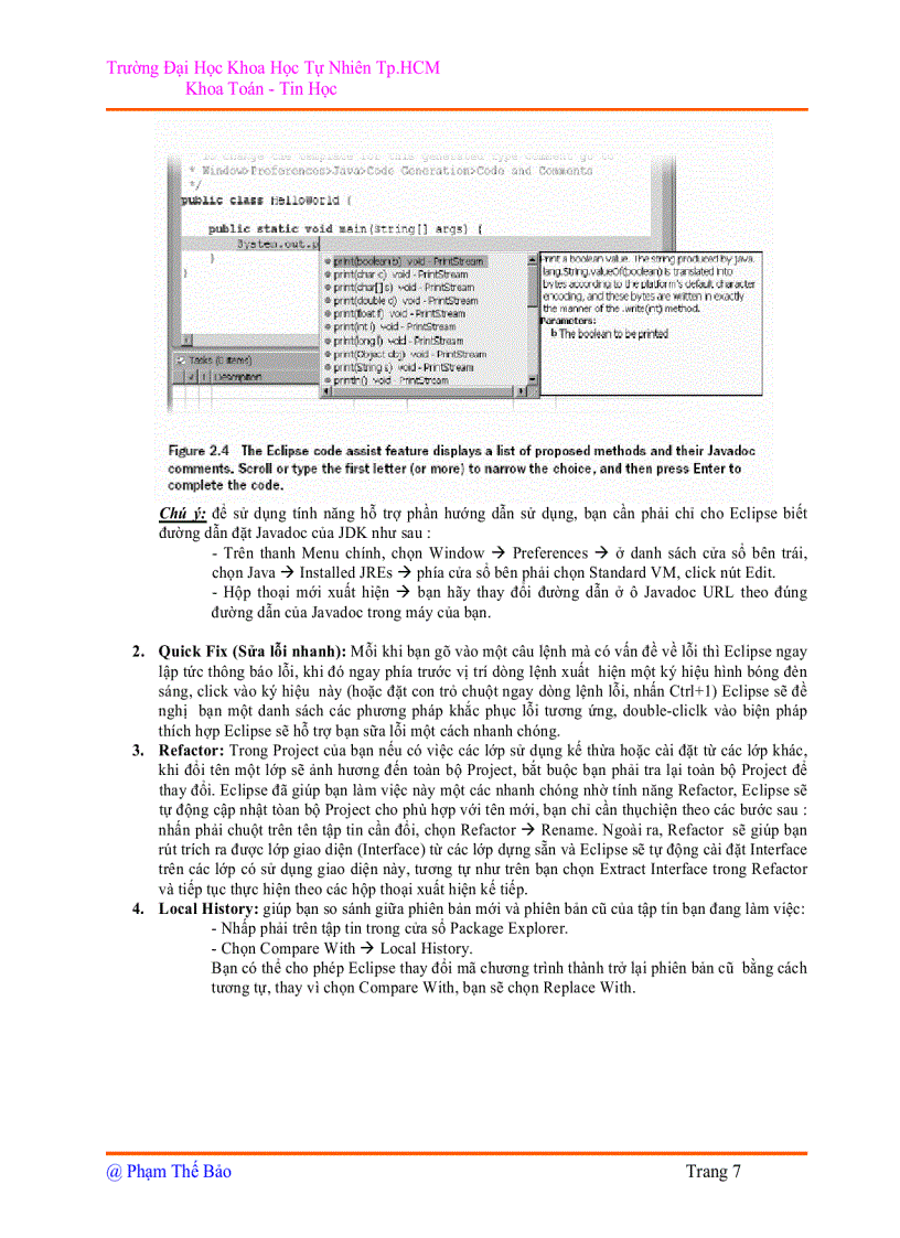 image for page Giới Thiệu Eclipse